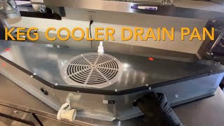 True Keg Cooler Evaporator Drain pan housing Replacement [upl. by O'Rourke]