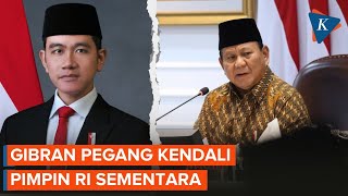 Gibran Pegang Kendali RI Selama Prabowo ke Luar Negeri Pekan Depan [upl. by Ahker849]