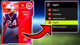 NEW HOW TO UPGRADE DARRELLE REVIS amp MAX OUT YOUR PLAYOFF FIELD PASS FAST MADDEN 24 [upl. by Aicinat]