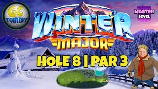 Master QR Hole 8  Par 3 HIO  Winter Major 2024 Tournament Golf Clash Guide [upl. by Braun814]