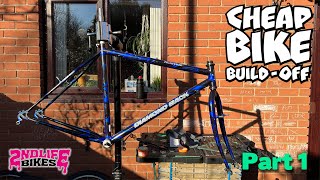 Cheap Bike Build Off  Diamondback Traverse Restoration  parts bin Commuter bike build vintage MTB [upl. by Ponton679]