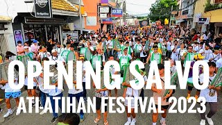 Kalibo Atiatihan Festival 2023 Opening Salvo HD Part 1 [upl. by Ariaic]