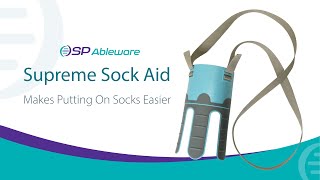 SP Ableware Supreme Sock Aid  It bends so you dont have to [upl. by Holle]