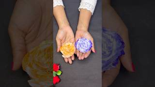 Cute home made tissue paper flower diy homemade tissue [upl. by Enileda]