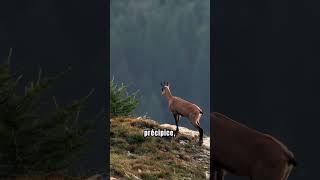 Le chamois au sommet dune crête perdu dans les montagnes des Alpes dans le Queyras [upl. by Phippen]