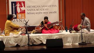 Jayanthi Kumaresh presenting Narayanathe Namo Namo on the Veena [upl. by Illona]