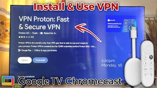 How to Install and Use VPN on Chromecast with Google TV [upl. by Rednirah]