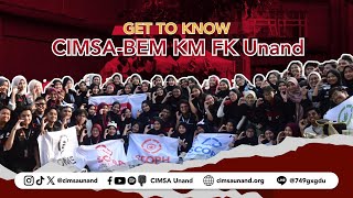 GET TO KNOW CIMSABEM KM FK UNAND [upl. by Ekeiram402]