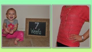 7 Week Pregnancy Vlog w Baby 2 [upl. by Gav]