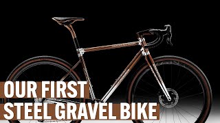 Designing our first STEEL GRAVEL BIKE how we brought the comfort of oversized lugs to gravel [upl. by Mccullough455]