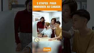 5 étapes pour immigrer au Canada [upl. by Assener]