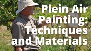 Everything You Want to Know about Plein Air Painting Materials and Supplies [upl. by Erialc132]