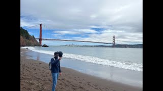 Golden Gate Bridge Vista Point and Kirby Cove Beach  San Francisco  2024 [upl. by Airasor]