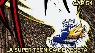 DBZ SAGA DE CELL MANGA A COLOR CAPITULO 54 LA SUPER TÉCNICA DE VEGETA [upl. by Felipa]