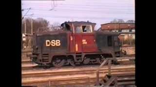 DSB MH 356 og ME ved Svanemøllen 1997 [upl. by Idleman]