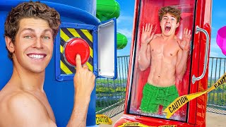 100 Things You Should NEVER Do at a Waterpark Ft Ben Azelart [upl. by Roberto]