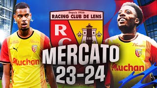 Le RC LENS et son MERCATO XXL pour défier LEUROPE   FIFA 23 [upl. by Enywtna573]