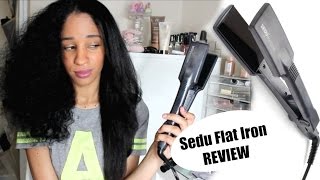 SEDU Professional Flat Iron REVIEW [upl. by Eelynnhoj]