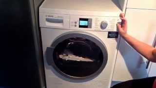 GB2208 Bosch logixx 7 condensing tumble dryer review for aocom [upl. by Kyre]