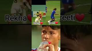 KASKO FAN KATI HAI HERUM NA TA❤️🇳🇵 saffwomenchampionship football viralvideo nationalplayer [upl. by Oninrutas]