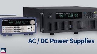 BampK Precision AC and DC Power Supplies [upl. by Obediah]