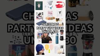 Christmas party gift ideas  under 30 christmaspartygiftideas whitelephant giftguide gifts2024 [upl. by Anaillil402]