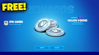 How to Get FREE VBUCKS in Fortnite 2024 [upl. by Zachery]