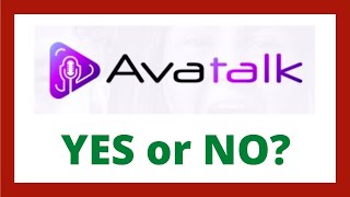 AvaTalk Review  Legit Ava Talk AI App [upl. by Murtagh]