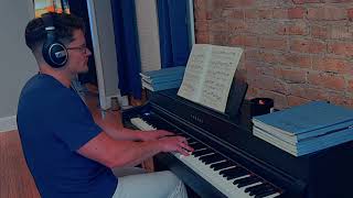 French Suite No 2 in C Minor BWV 813  I Allemande  Bach [upl. by Milas]