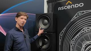 Director LED wall loudspeaker system  Ascendo product showcase  CEDIA 2024 [upl. by Anawk622]