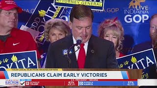 Todd Rokita declares victory in Indianas Attorney General race [upl. by Kelda]