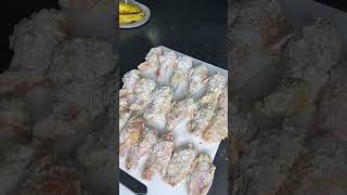 Wings croustillants au air fryer chickenwings airfryer recette ramadan2024 [upl. by Naryb649]