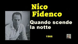 Quando scende la notte  Nico Fidenco [upl. by Eagle]