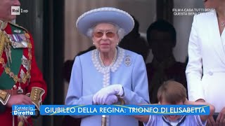 Giubileo della Regina trionfo di Elisabetta  Estate in diretta  06062022 [upl. by Hazaki898]