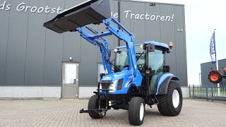 New Holland Boomer 3050 4wd CVT  04739 Draaiuren  Full Options [upl. by Ayoj784]