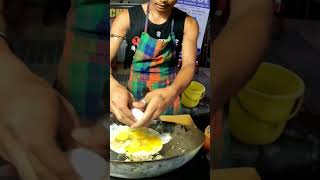 Egg Burji Selling In Street Of Kolkata streetfoodindia streetfood [upl. by Uehttam]