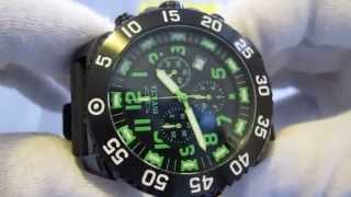 Обзор мужских наручных часов Invicta Pro Diver Chronograph 1107 [upl. by Honniball]