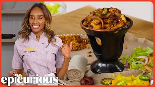 How Traditional Ethiopian Doro Tibs is Made Chicken StirFry  Passport Kitchen  Epicurious [upl. by Woothen226]