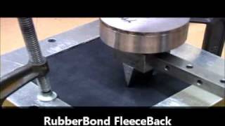 RubberBond FleeceBack Puncture Test [upl. by Atsed]