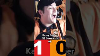 Reaction To Kasey Palmer’s Goal VS Stoke City hcafc shorts football palmer goal reaction [upl. by Enilesor151]