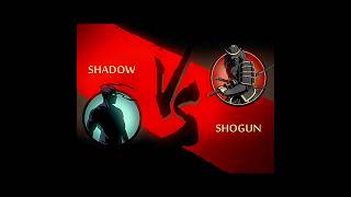 SHADOW VS SHOGUN  THE LAST DANCE 💀🥶  INTERLUDE BATTLE  👀 shadowfight2 shorts edit [upl. by Repsihw482]