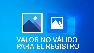 Cómo corregir el error de la aplicación de fotos de Windows 10 Valor no válido para el registro [upl. by Vasilis]