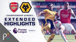 Arsenal v Wolves  PREMIER LEAGUE HIGHLIGHTS  5282023  NBC Sports [upl. by Cook]