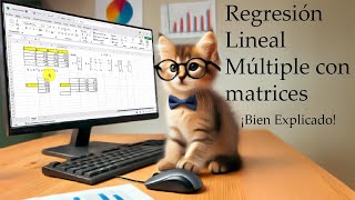 Regresión Lineal Múltiple paso a paso con matrices [upl. by Sumer715]