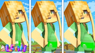 Alexs Pregnant Life  Steve amp Alex Minecraft Movie [upl. by Carmen]