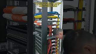 Using the channel cable manager to make the network cabling easier and high efficient [upl. by Sharma71]