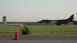 A10 Warthog B1 bomber arriving at Wings over Cowtown 2024 C130 take off NAS JRB FORT WORTH [upl. by Eedya]