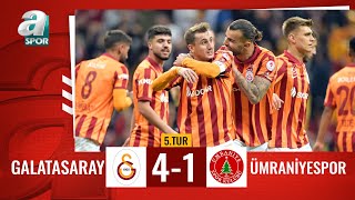 Galatasaray 41 Ümraniyespor Ziraat Türkiye Kupası 5 Tur  A Spor  18012024 [upl. by Monahan460]