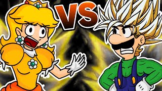 Super Saiyan Luigi VS Super Saiyan Daisy [upl. by Yroffej919]