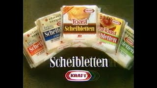 Kraft Scheibletten Käse 1978 [upl. by Lasko]